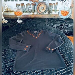 Studio Treat Halloween Embroidered Top‎